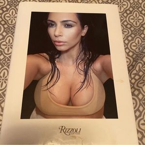 Kim Kardashian Selfish book signed with receipt